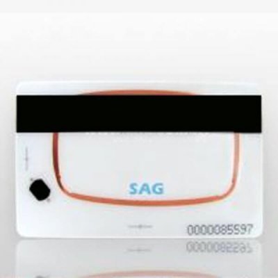 RFID пластиковая карта SAG UHF ISO Card (чип Higgs-3) 410012